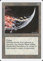 Dancing Scimitar (3ED-243) - rare