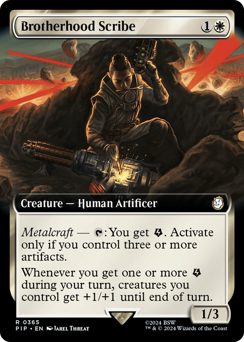 Brotherhood Scribe (PIP-365) - rare: (Extended Art)