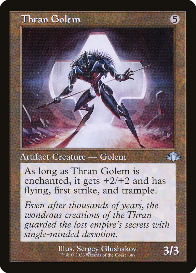 Thran Golem (DMR-387) - uncommon