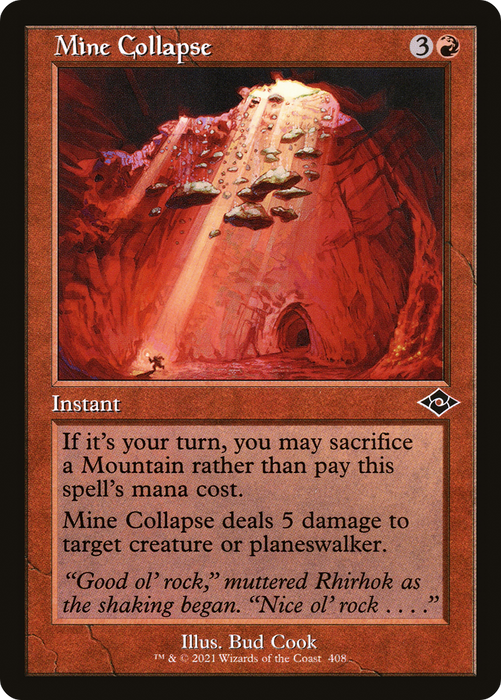 Mine Collapse (MH2-408) - common - Foil
