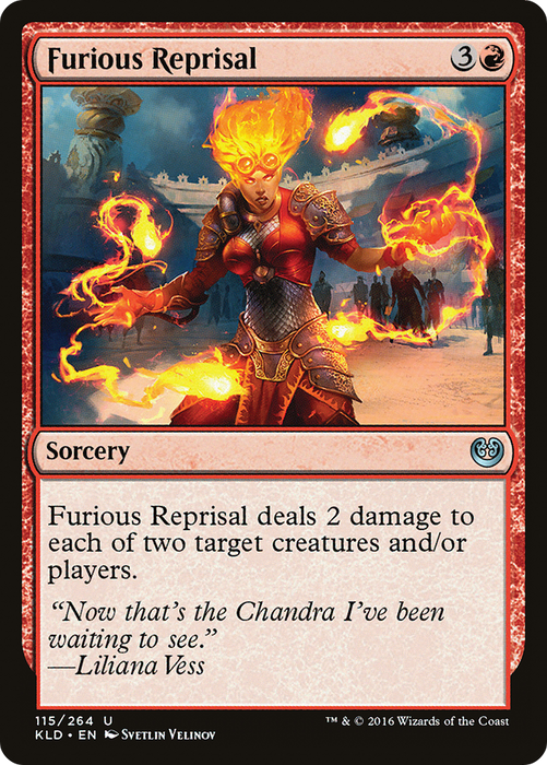Furious Reprisal (KLD-115) - uncommon - Foil