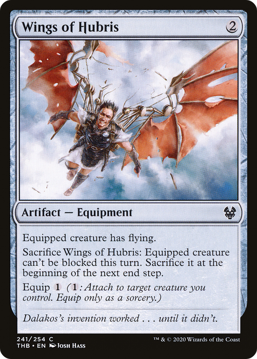 Wings of Hubris (THB-241) - common - Foil