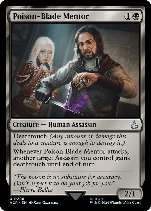 Poison-Blade Mentor (ACR-288) - uncommon