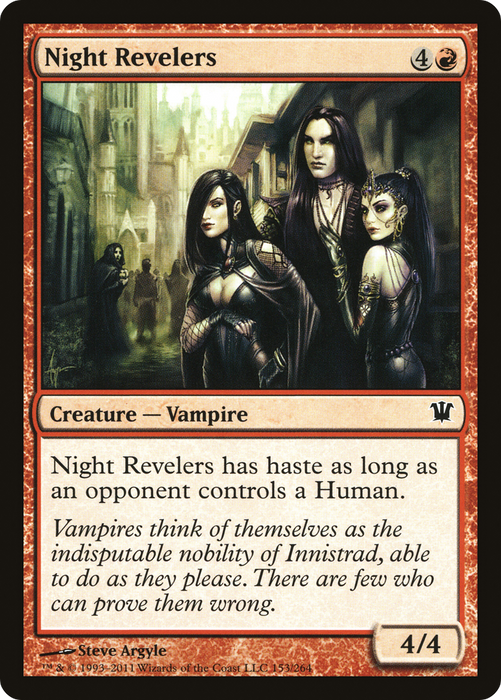 Night Revelers (ISD-153) - common - Foil