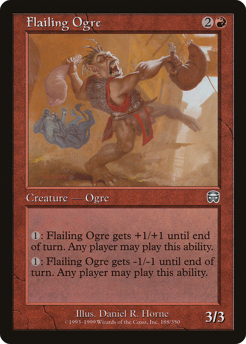 Flailing Ogre (MMQ-188) - uncommon - Foil