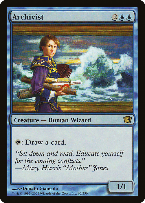 Archivist (9ED-60★) - rare - Foil