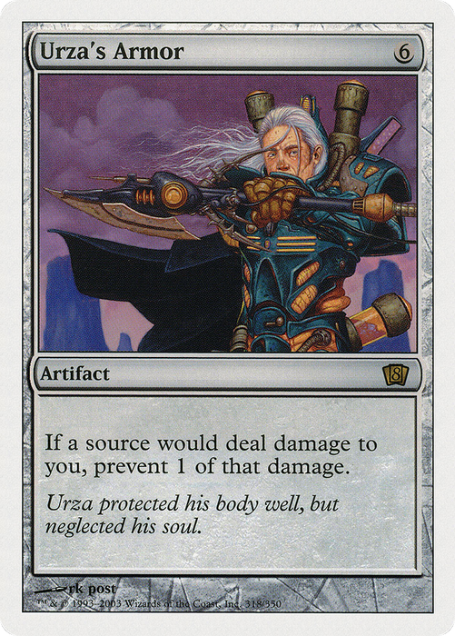 Urza's Armor (8ED-318) - rare
