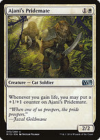 Ajani's Pridemate (M15-002) - uncommon