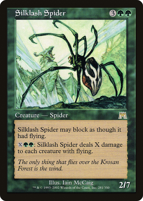 Silklash Spider (ONS-281) - rare