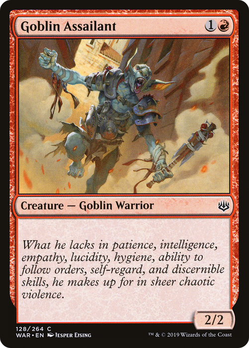 Goblin Assailant (WAR-128) - common - Foil