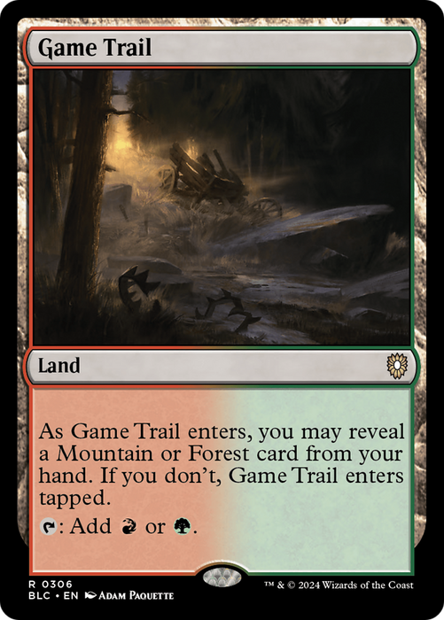 Game Trail (BLC-306) - rare