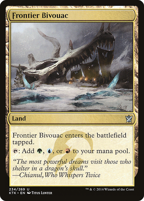 Frontier Bivouac (KTK-234) - uncommon - Foil