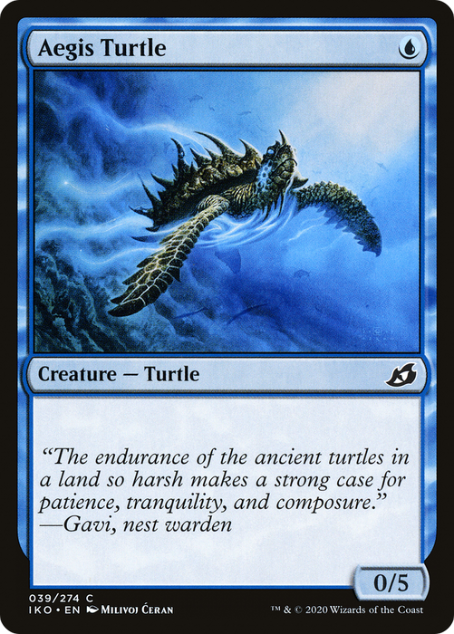 Aegis Turtle (IKO-039) - common