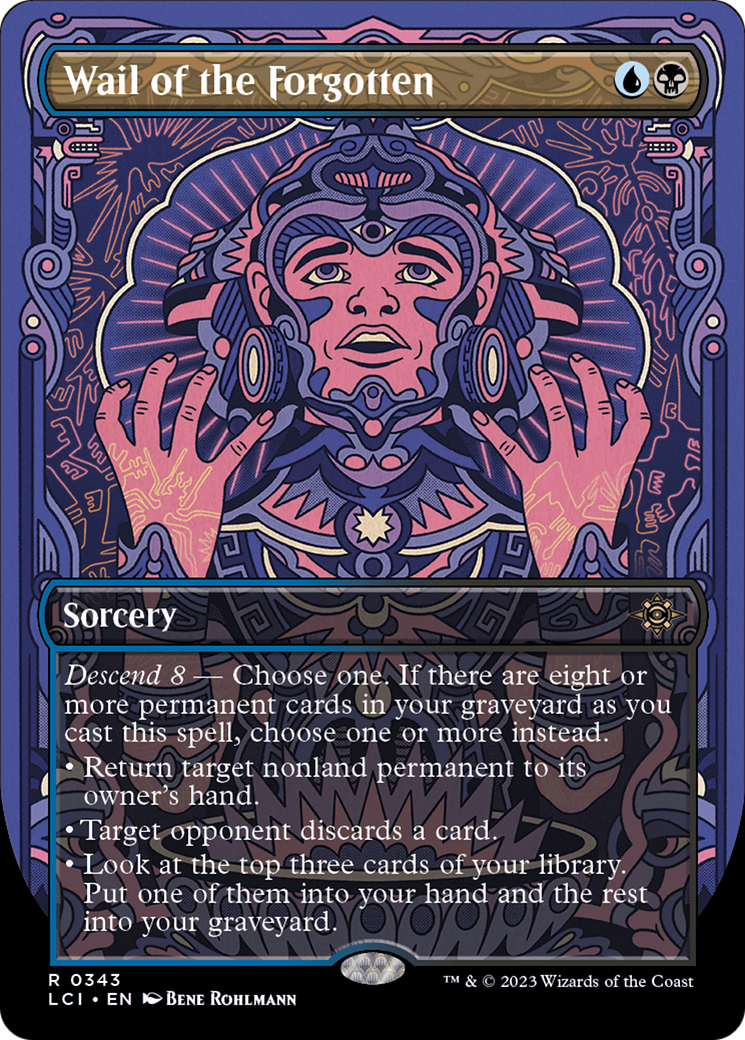 Wail of the Forgotten (LCI-343) - rare (Borderless)
