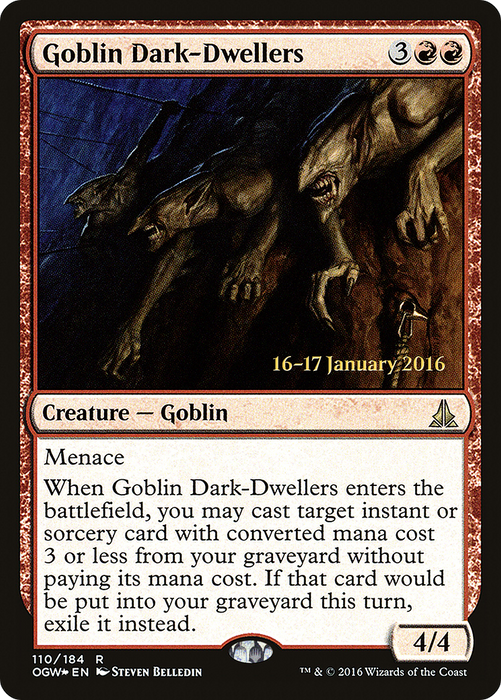 Goblin Dark-Dwellers (PRE-110S) - rare - Foil