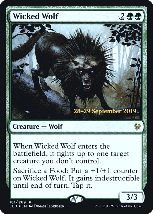 Wicked Wolf (PRE-181S) - rare - Foil