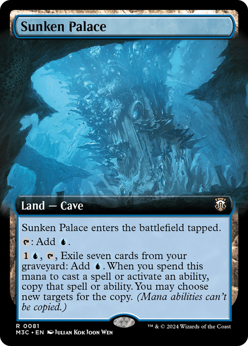 Sunken Palace (M3C-081) - rare: (Extended Art)