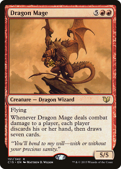 Dragon Mage (C15-151) - rare