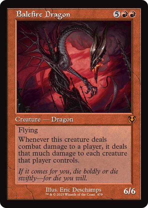 Balefire Dragon (INR-479) - mythic - Foil