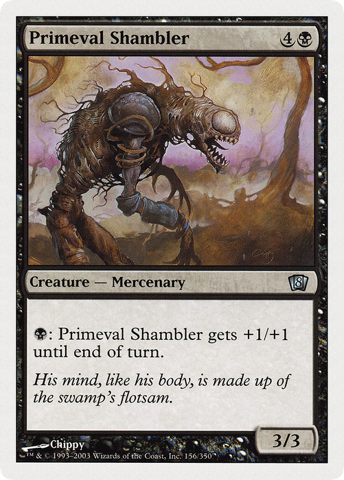 Primeval Shambler (8ED-156) - uncommon