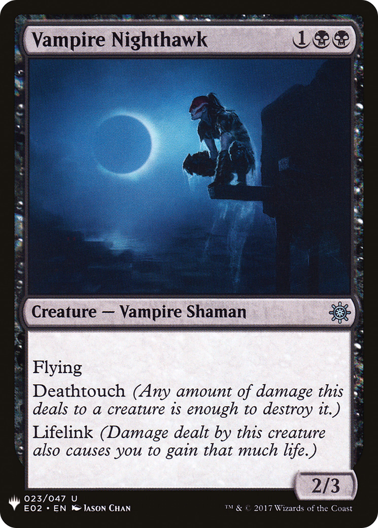 Vampire Nighthawk (LIST-E02-23) - uncommon