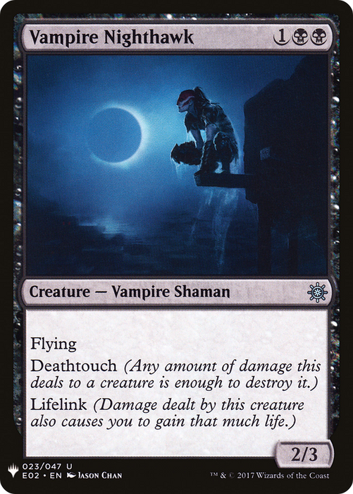 Vampire Nighthawk (LIST-E02-23) - uncommon