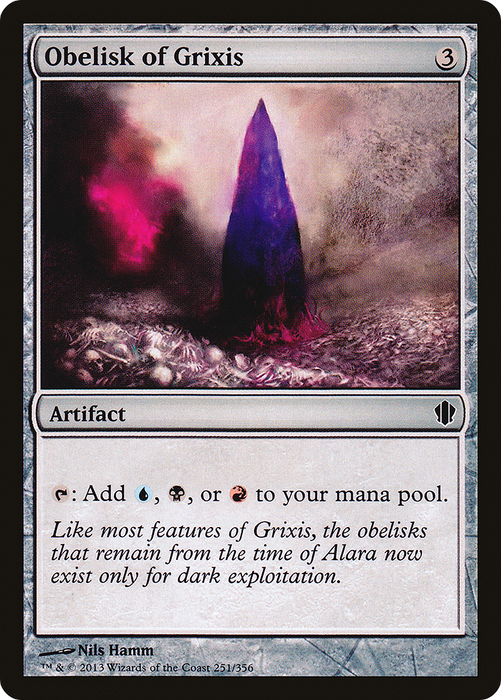 Obelisk of Grixis (C13-251) - common