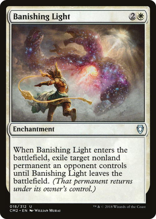 Banishing Light (CM2-018) - uncommon