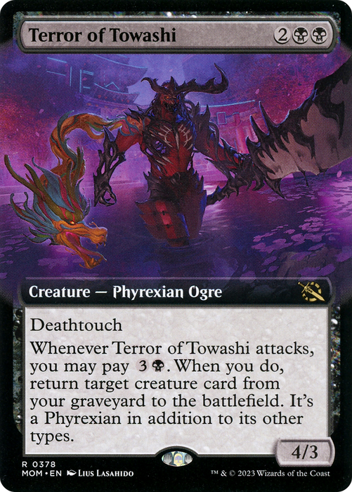 Terror of Towashi (MOM-378) - rare: (Extended Art)