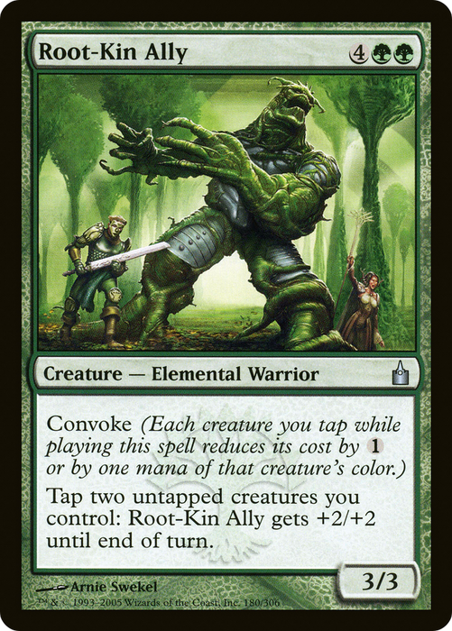 Root-Kin Ally (RAV-180) - uncommon - Foil
