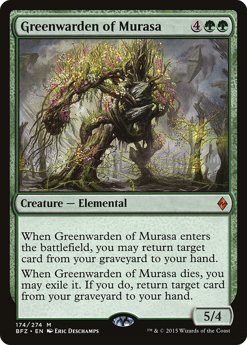 Greenwarden of Murasa (PPIKO-174P) - mythic - Foil