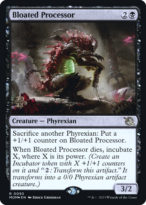 Bloated Processor (PRE-93S) - rare - Foil