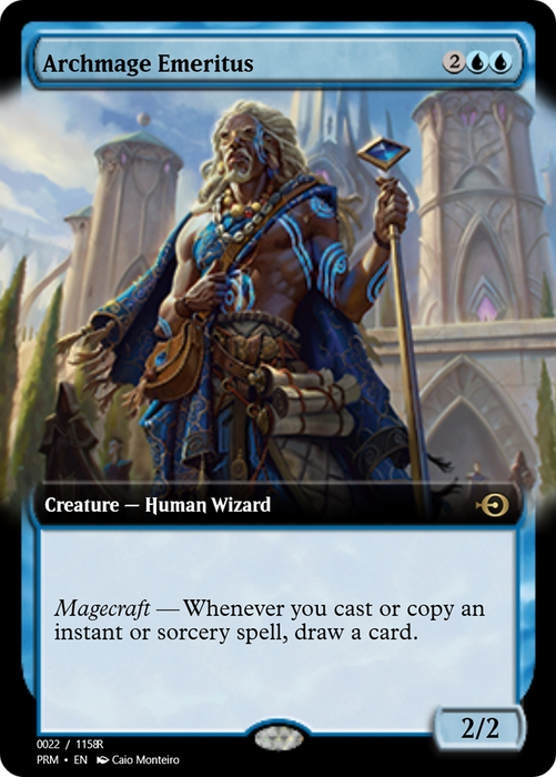 Archmage Emeritus (PRM-90016) - rare - Foil