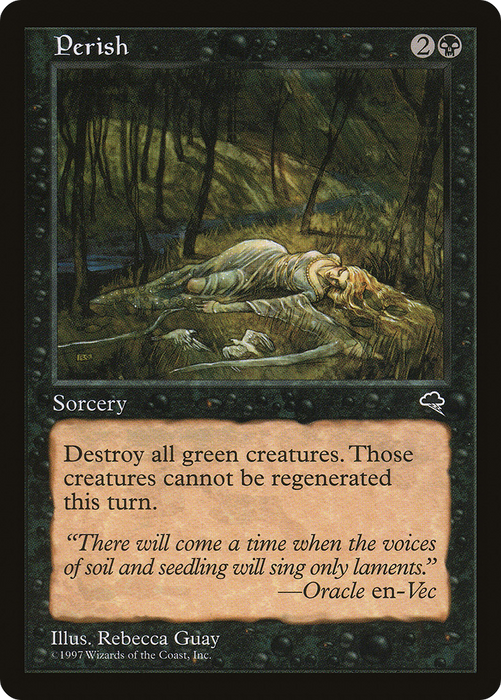 Perish (TMP-147) - uncommon