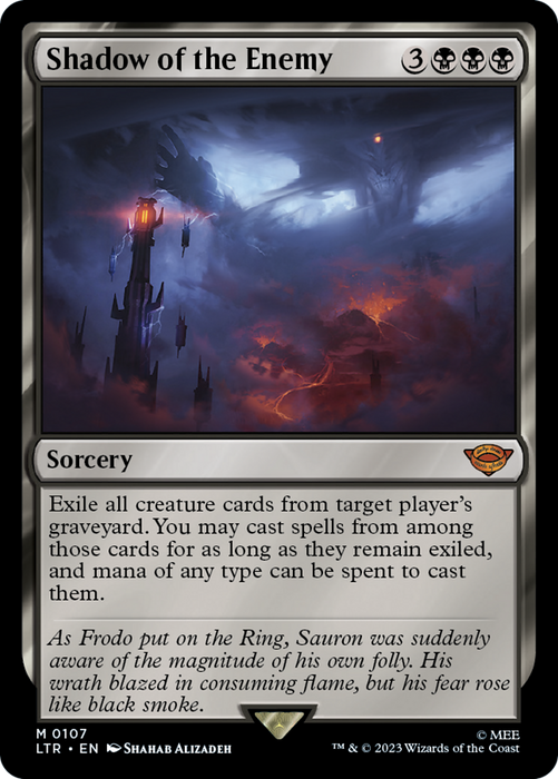 Shadow of the Enemy (LTR-107) - mythic - Foil