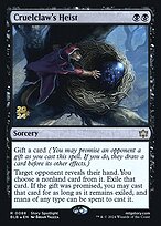Cruelclaw's Heist (PRE-88S) - rare - Foil