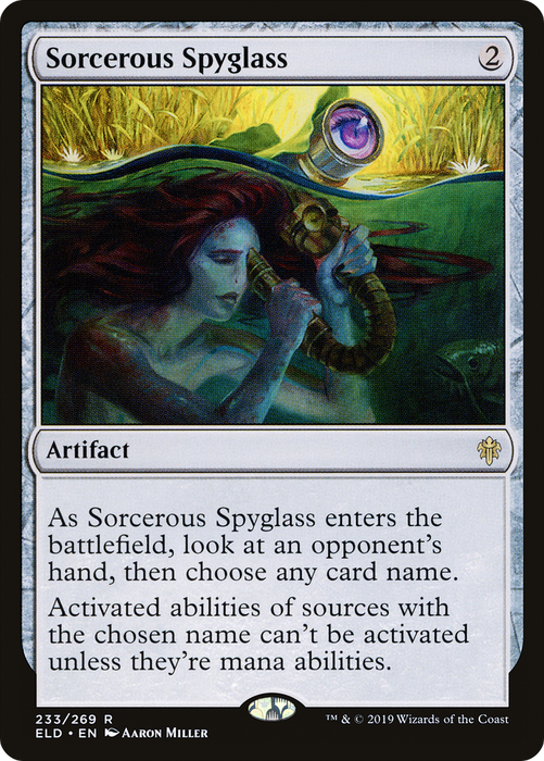 Sorcerous Spyglass (ELD-233) - rare