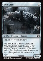 Iron Giant (FIN-260) - common - Foil