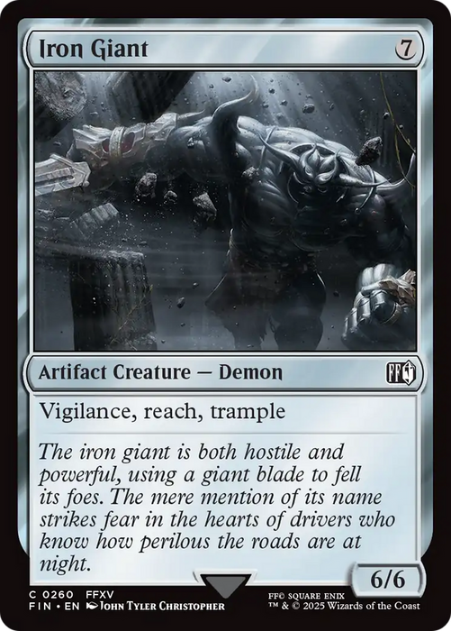 Iron Giant (FIN-260) - common - Foil