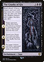 The Cruelty of Gix (PPDMU-87P) - rare - Foil