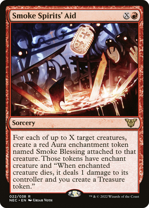 Smoke Spirits' Aid (NEC-022) - rare