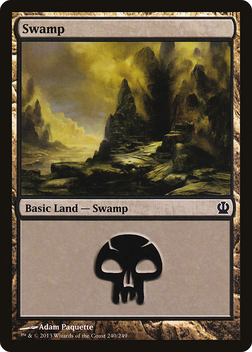 Swamp (THS-240) - common - Foil