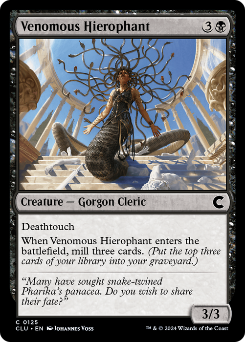 Venomous Hierophant (CLU-125) - common