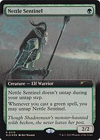 Nettle Sentinel (SLD-773) - rare: (Extended Art) - Foil