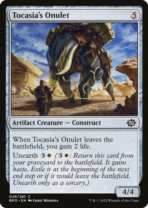 Tocasia's Onulet (BRO-039) - common - Foil