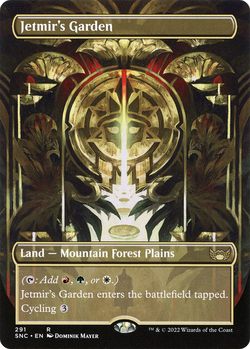 Jetmir's Garden (SNC-291) - rare (Borderless) - Foil