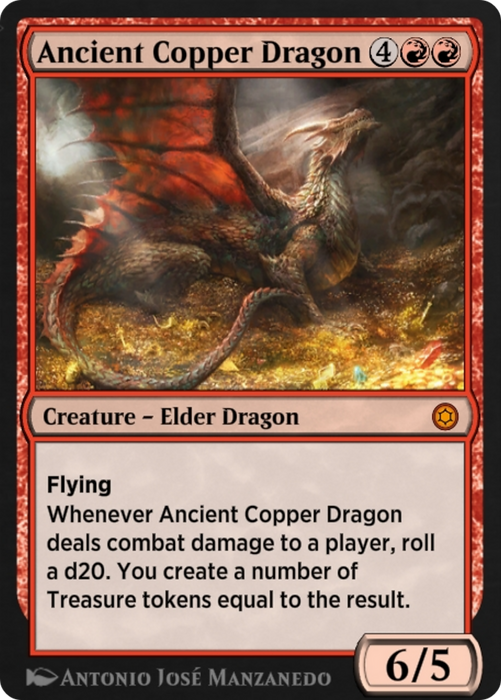 Ancient Copper Dragon (HBG-174) - mythic
