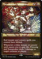 Firesong and Sunspeaker (MUL-169Z) - rare: (Showcase) - Foil