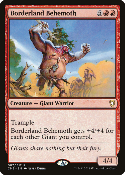 Borderland Behemoth (CM2-087) - rare