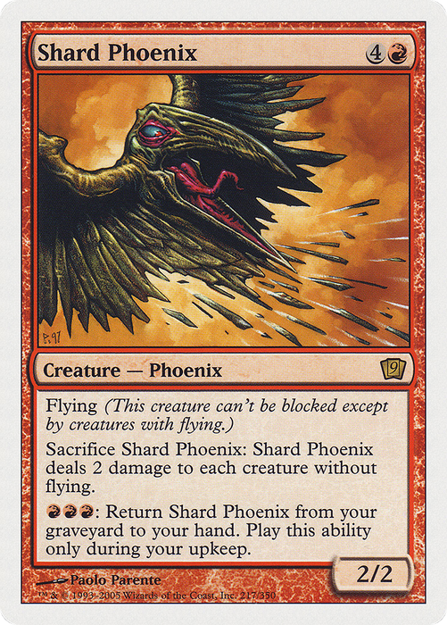 Shard Phoenix (9ED-217) - rare